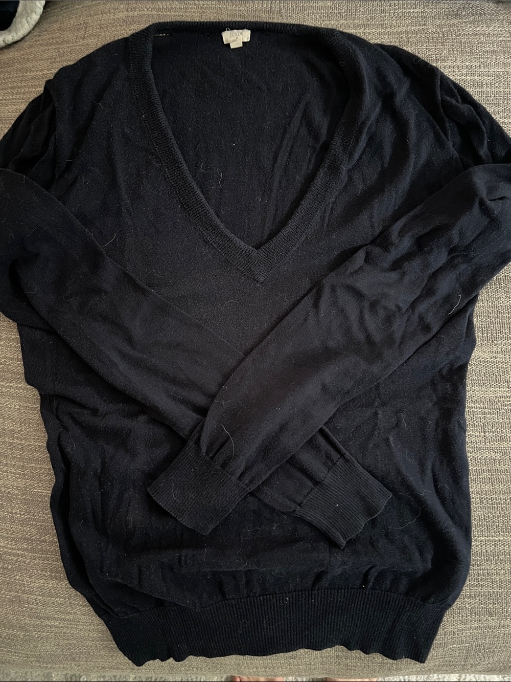 J. Crew Women's V-Neck Sweater - Navy